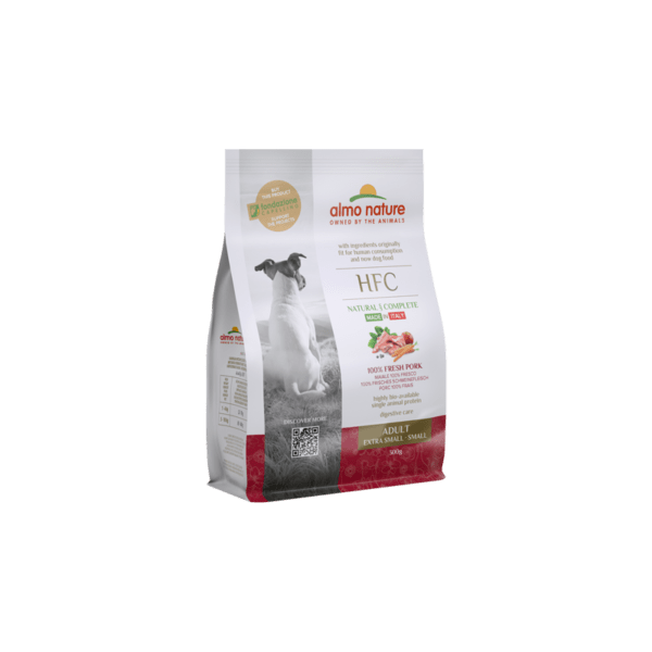 HFC Adult ar cūkgaļu, XS/S izmēra suņiem1.2kg