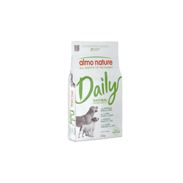 DAILY DOG ALL BREADS - jērs, vista un rīsi, 12kg